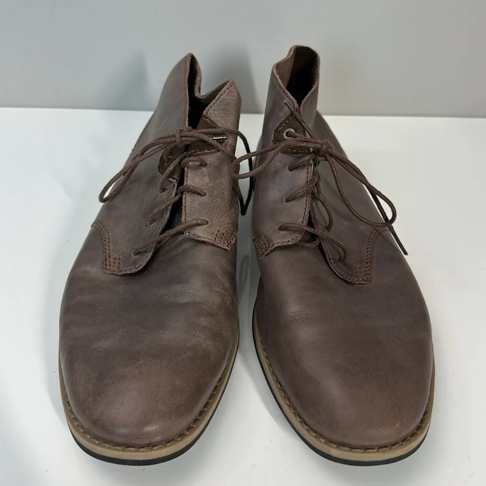 Timberland Revenia Brown Leather Chukka Boots Size 10
